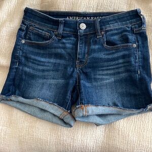 American Eagle Jean Midi Shorts
